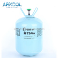 Precio de gas refrigerante desechable de 13.6 kg R134A 134A R134 Precio de refrigerante de gas para R134A
